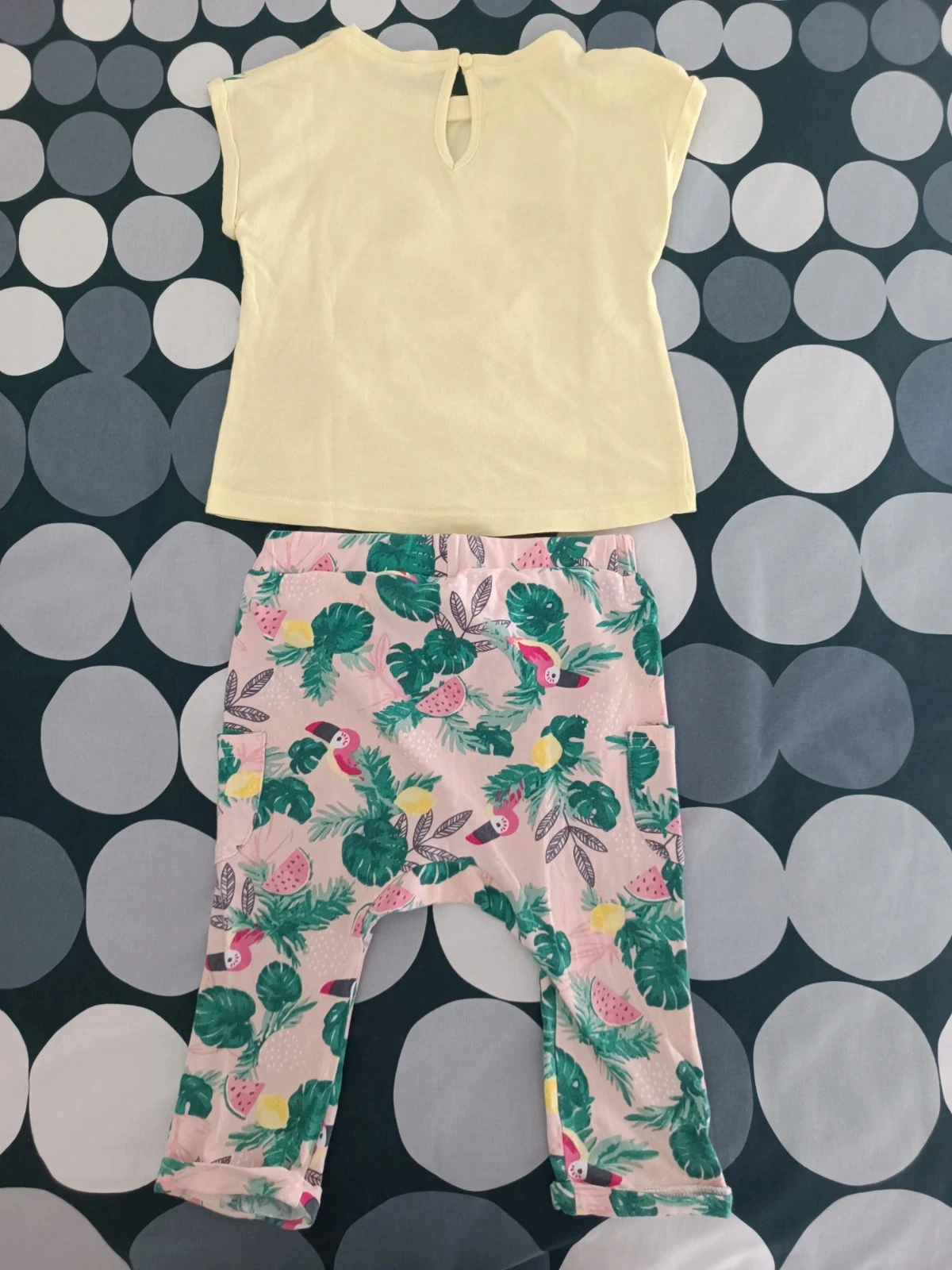 Conjunto H&M 9‑12 meses - Flamencos y sandías 💕 – photo 3